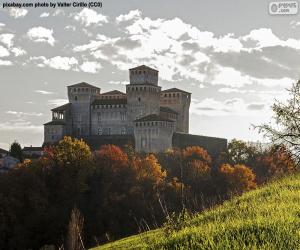yapboz Castle Torrechiara, İtalya